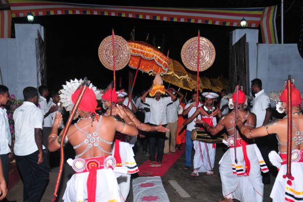 Pirith Chanting Ceremony at SLAF Station Weerawila