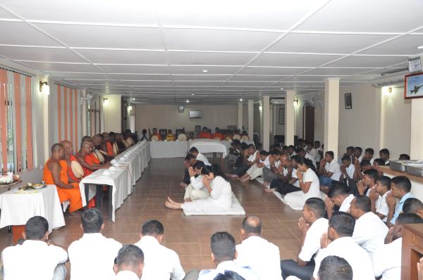 Pirith Chanting Ceremony at SLAF Station Weerawila