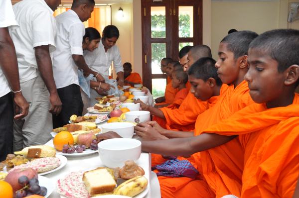 Pirith Chanting Ceremony at SLAF Station Weerawila