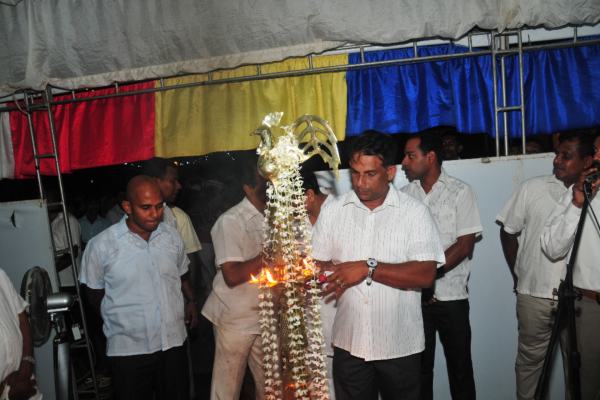 Pirith Chanting Ceremony at SLAF Station Weerawila