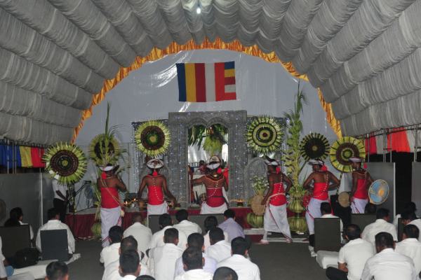 Pirith Chanting Ceremony at SLAF Station Weerawila