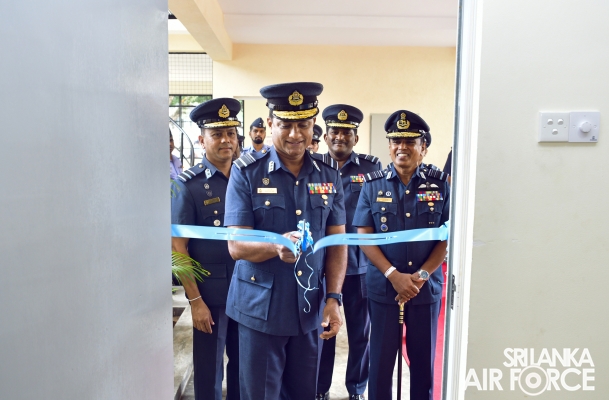 INAUGURATION
OF ELECTRONICS AND WORKS SECTIONS AT SLAF GUWANPURA