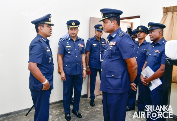INAUGURATION
OF ELECTRONICS AND WORKS SECTIONS AT SLAF GUWANPURA
