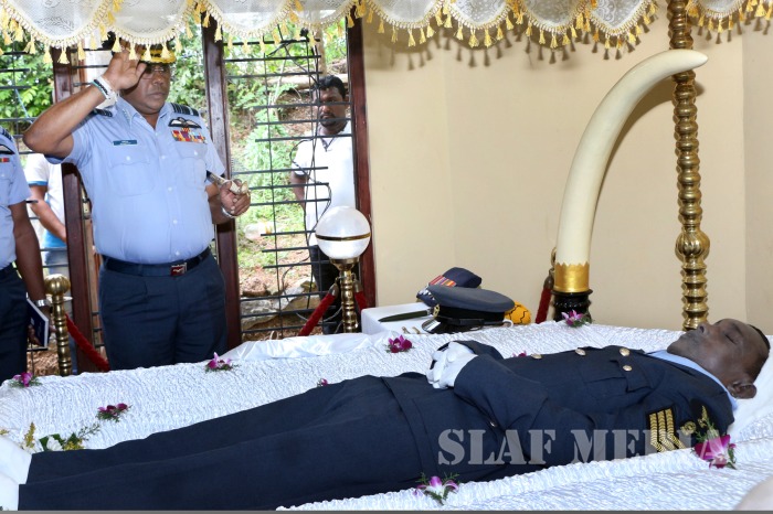 Late Flight Sergeant YMS Yaparathna promotes
