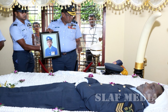 Late Flight Sergeant YMS Yaparathna promotes