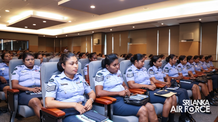 SLAF DELIVERS LIVE AWARENESS SESSION FOR FEMALE PERSONNEL ON ‘PROFESSIONAL CONDUCT’