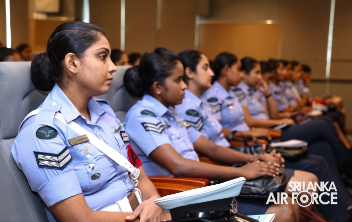 SLAF DELIVERS LIVE AWARENESS SESSION FOR FEMALE PERSONNEL ON ‘PROFESSIONAL CONDUCT’