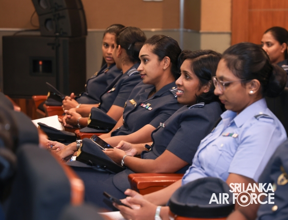 SLAF DELIVERS LIVE AWARENESS SESSION FOR FEMALE PERSONNEL ON ‘PROFESSIONAL CONDUCT’