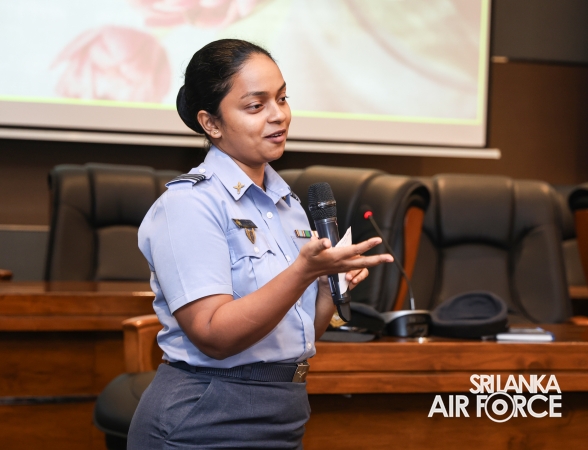 SLAF DELIVERS LIVE AWARENESS SESSION FOR FEMALE PERSONNEL ON ‘PROFESSIONAL CONDUCT’
