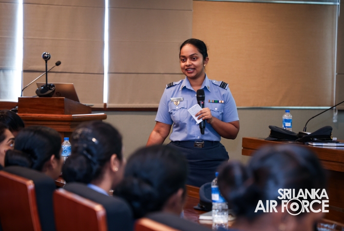 SLAF DELIVERS LIVE AWARENESS SESSION FOR FEMALE PERSONNEL ON ‘PROFESSIONAL CONDUCT’
