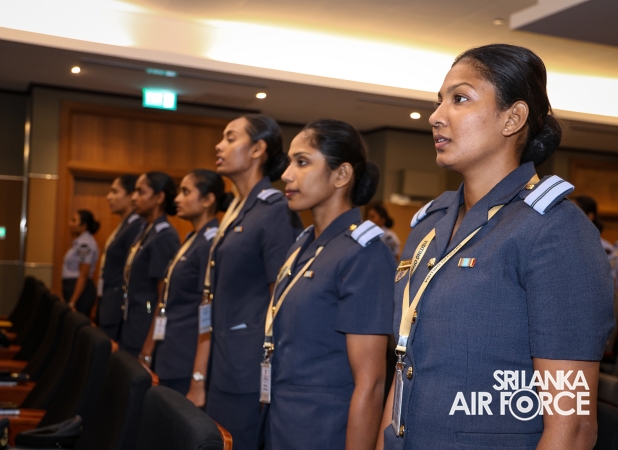 SLAF DELIVERS LIVE AWARENESS SESSION FOR FEMALE PERSONNEL ON ‘PROFESSIONAL CONDUCT’
