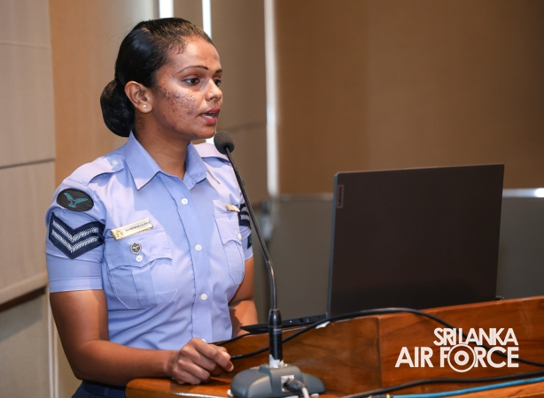 SLAF DELIVERS LIVE AWARENESS SESSION FOR FEMALE PERSONNEL ON ‘PROFESSIONAL CONDUCT’