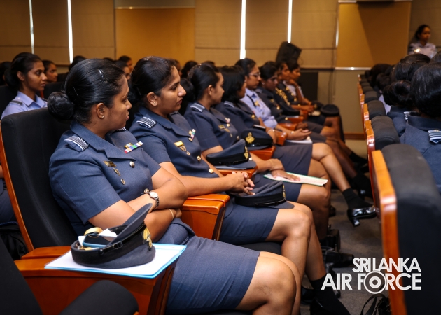 SLAF DELIVERS LIVE AWARENESS SESSION FOR FEMALE PERSONNEL ON ‘PROFESSIONAL CONDUCT’