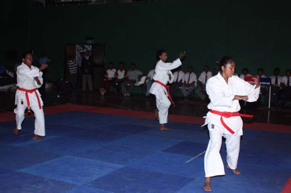 SLAF Takes First Ever Defence Services Women’s
karate Championship SLAF Takes First Ever Defence Services Women’s karate Championship