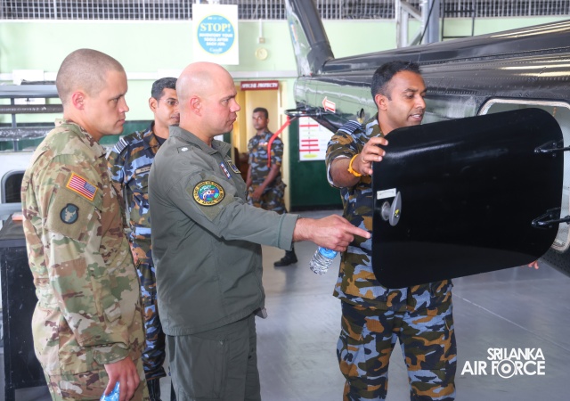 SLAF CONCLUDES SUCCESSFUL HELICOPTER SMEE PROGRAMME WITH MONTANA NATIONAL GUARD AND US COAST GUARD