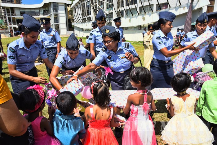 SLAF Station Colombo Celebrates the World Children’s Day