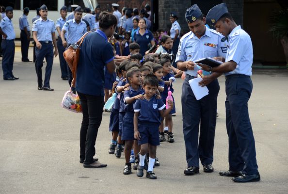 World Children’s Day celebrates at Air Force Museum at Ratmalana