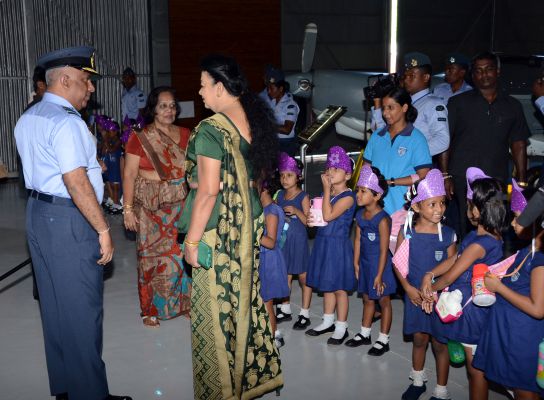 World Children’s Day celebrates at Air Force Museum at Ratmalana