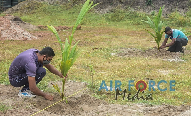 SLAF Commemorate World Coconut Day