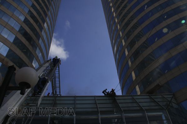 Fire Drill at World Trade Center