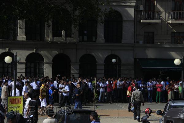 Fire Drill at World Trade Center