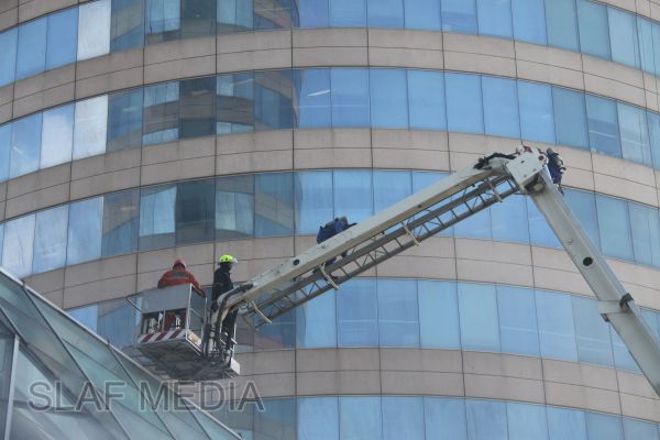 Fire Drill at World Trade Center