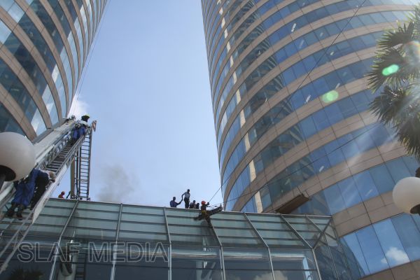 Fire Drill at World Trade Center