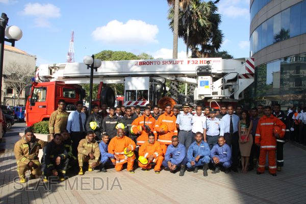 Fire Drill at World Trade Center