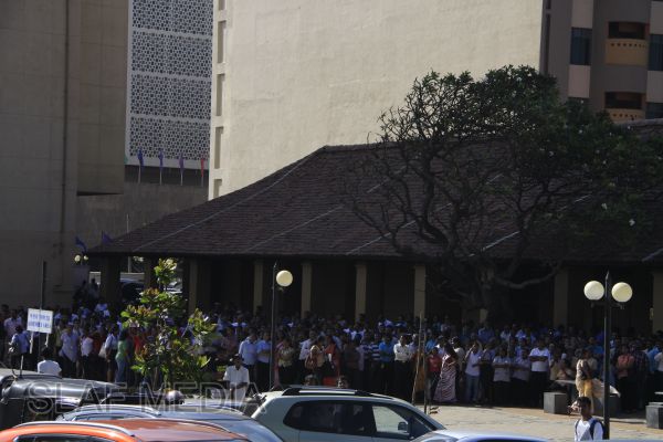 Fire Drill at World Trade Center