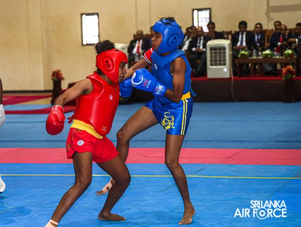 SLAF WOMEN’S TEAM DOMINATES AT 13th DEFENCE SERVICES WUSHU CHAMPIONSHIP 2025