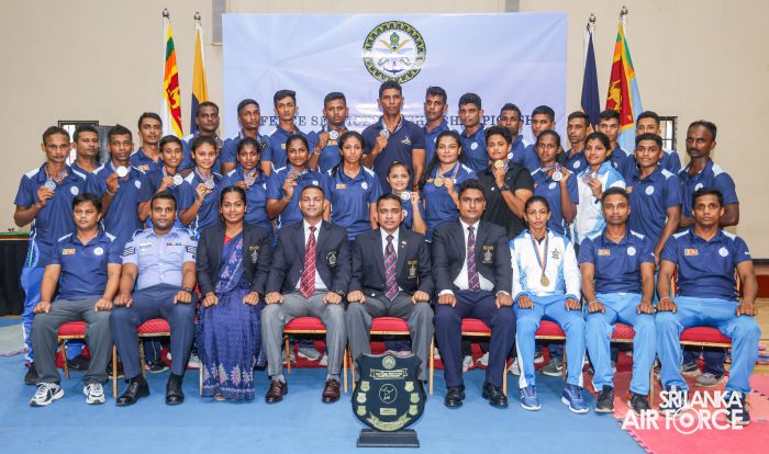 SLAF WOMEN’S TEAM DOMINATES AT 13th DEFENCE SERVICES WUSHU CHAMPIONSHIP 2025