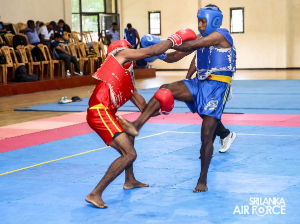 SLAF WOMEN’S TEAM DOMINATES AT 13th DEFENCE SERVICES WUSHU CHAMPIONSHIP 2025
