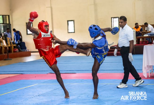 SLAF WOMEN’S TEAM DOMINATES AT 13th DEFENCE SERVICES WUSHU CHAMPIONSHIP 2025