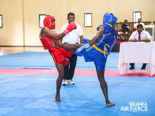 SLAF WOMEN’S TEAM DOMINATES AT 13th DEFENCE SERVICES WUSHU CHAMPIONSHIP 2025