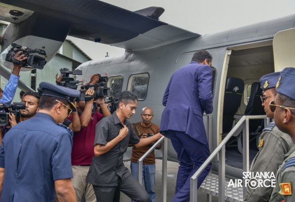 SLAF
INDUCTS TWO HARBIN Y-12 IV AIRCRAFT IN MOMENTOUS CEREMONY