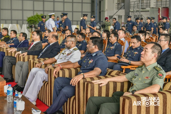 SLAF
INDUCTS TWO HARBIN Y-12 IV AIRCRAFT IN MOMENTOUS CEREMONY