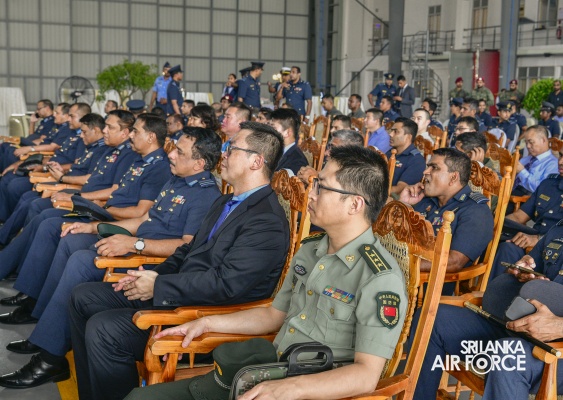SLAF
INDUCTS TWO HARBIN Y-12 IV AIRCRAFT IN MOMENTOUS CEREMONY