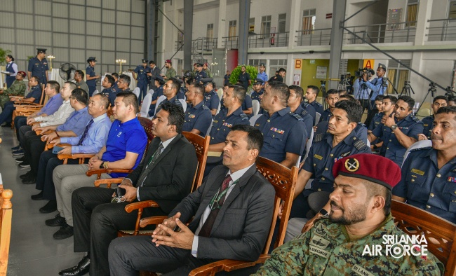 SLAF
INDUCTS TWO HARBIN Y-12 IV AIRCRAFT IN MOMENTOUS CEREMONY