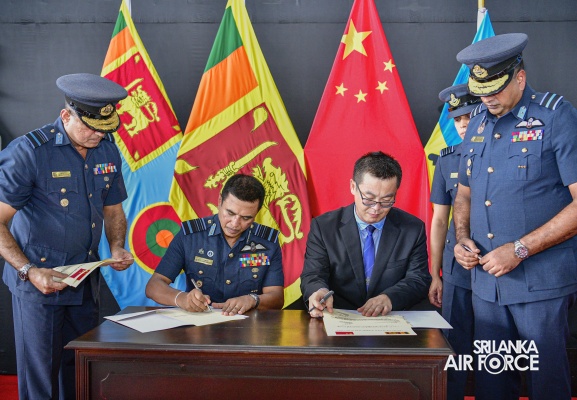 SLAF
INDUCTS TWO HARBIN Y-12 IV AIRCRAFT IN MOMENTOUS CEREMONY