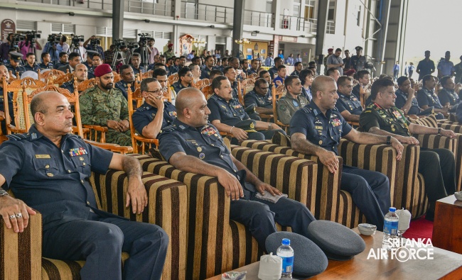 SLAF
INDUCTS TWO HARBIN Y-12 IV AIRCRAFT IN MOMENTOUS CEREMONY