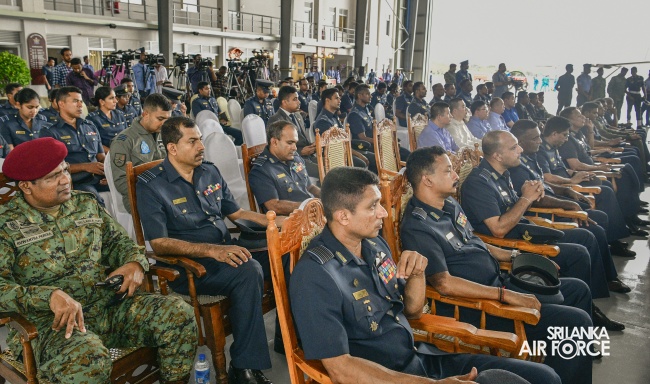 SLAF
INDUCTS TWO HARBIN Y-12 IV AIRCRAFT IN MOMENTOUS CEREMONY