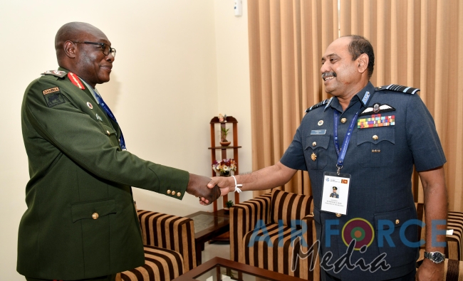 Zambian Defence Advisor Calls on Commander of the Air Force