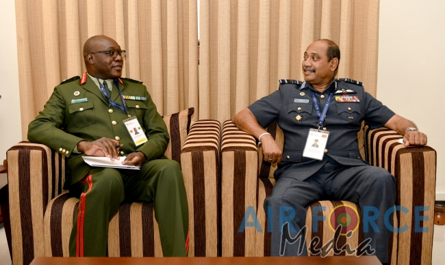 Zambian Defence Advisor Calls on Commander of the Air Force