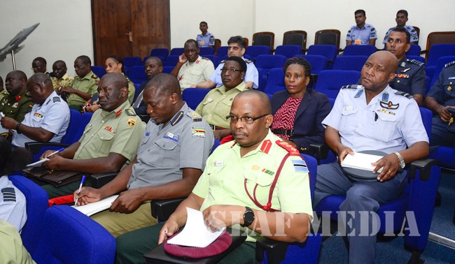 Zimbabwe NDU Delegation Visits Air Force Headquarters