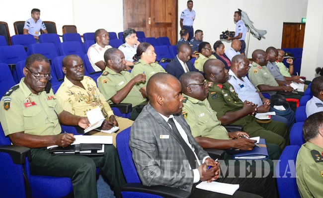 Zimbabwe NDU Delegation Visits Air Force Headquarters