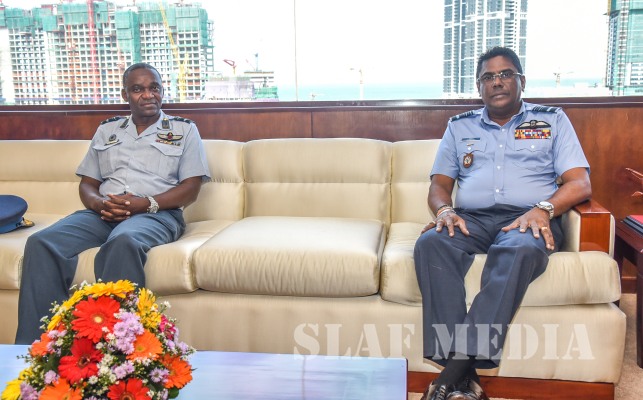 Zimbabwe NDU Delegation Visits Air Force Headquarters