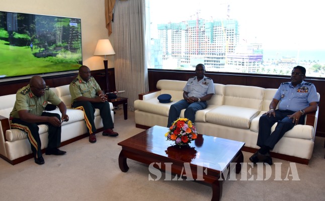 Zimbabwe NDU Delegation Visits Air Force Headquarters