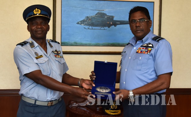 Zimbabwe NDU Delegation Visits Air Force Headquarters