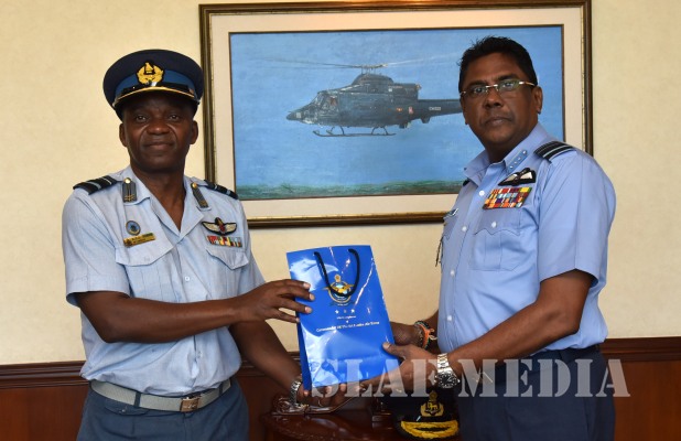 Zimbabwe NDU Delegation Visits Air Force Headquarters