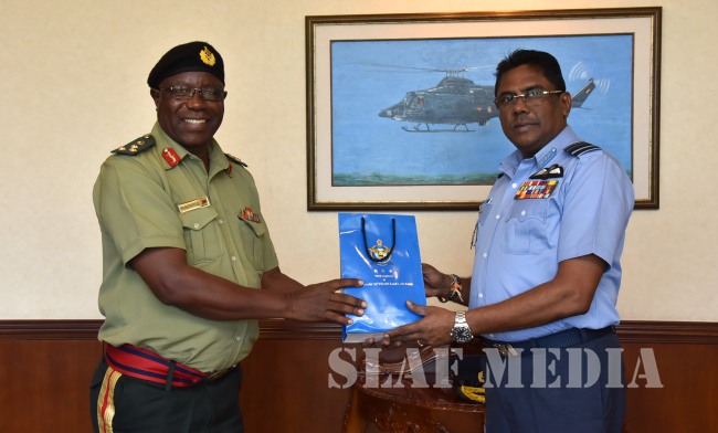 Zimbabwe NDU Delegation Visits Air Force Headquarters